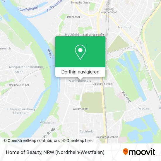 Home of Beauty Karte