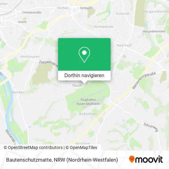 Bautenschutzmatte Karte