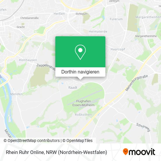 Rhein Ruhr Online Karte