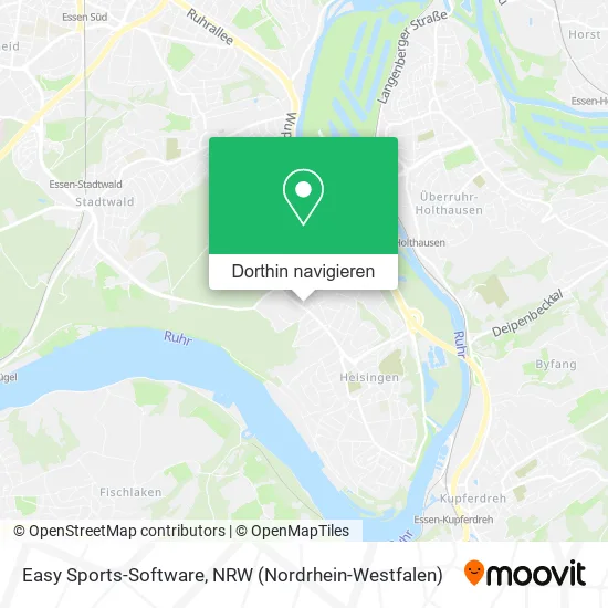 Easy Sports-Software Karte