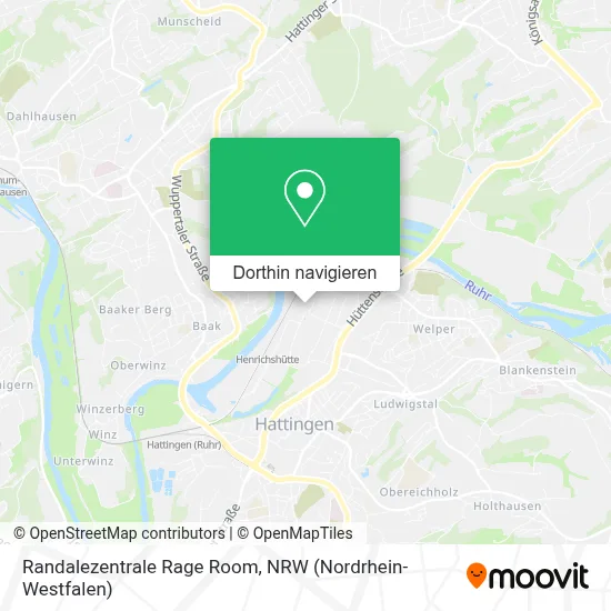 Randalezentrale Rage Room Karte