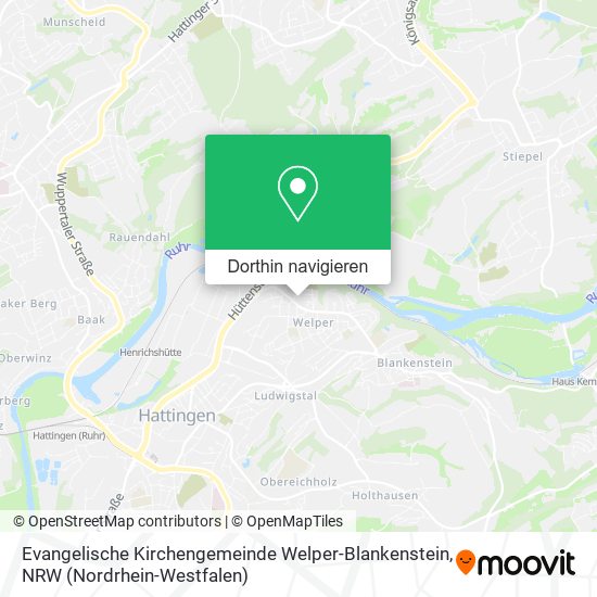 Evangelische Kirchengemeinde Welper-Blankenstein Karte