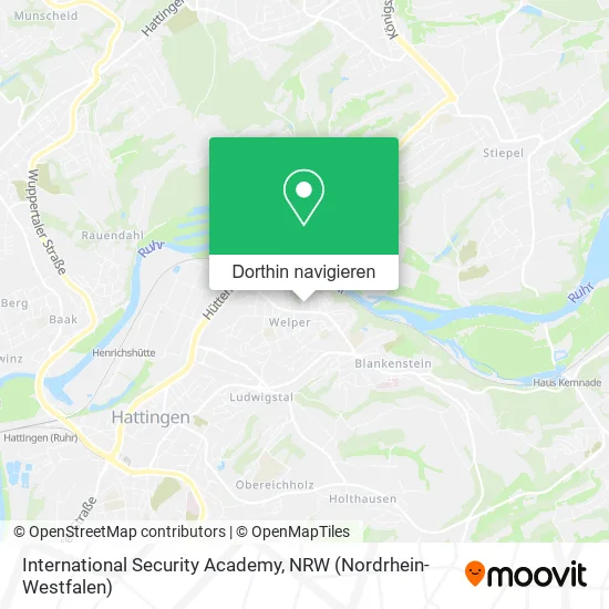 International Security Academy Karte