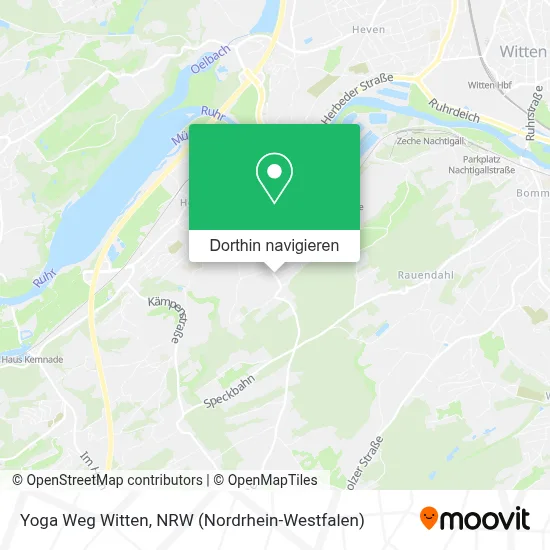 Yoga Weg Witten Karte