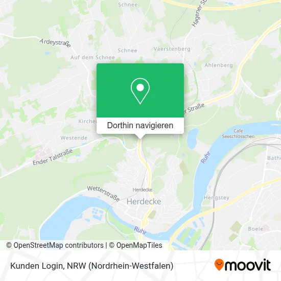 Kunden Login Karte