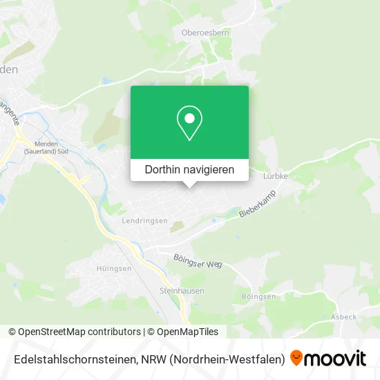 Edelstahlschornsteinen Karte