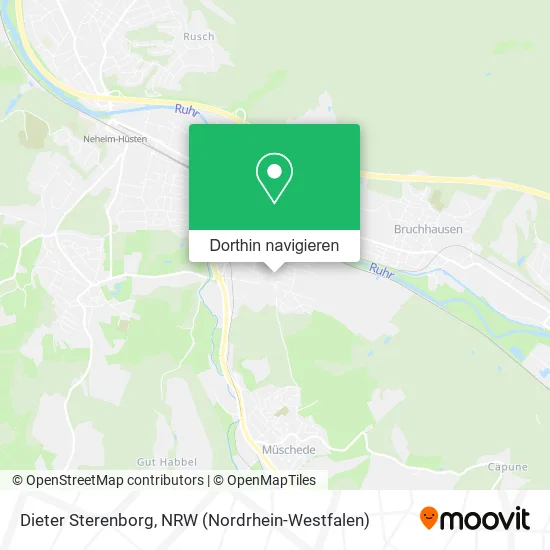 Dieter Sterenborg Karte