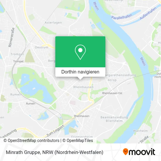 Minrath Gruppe Karte