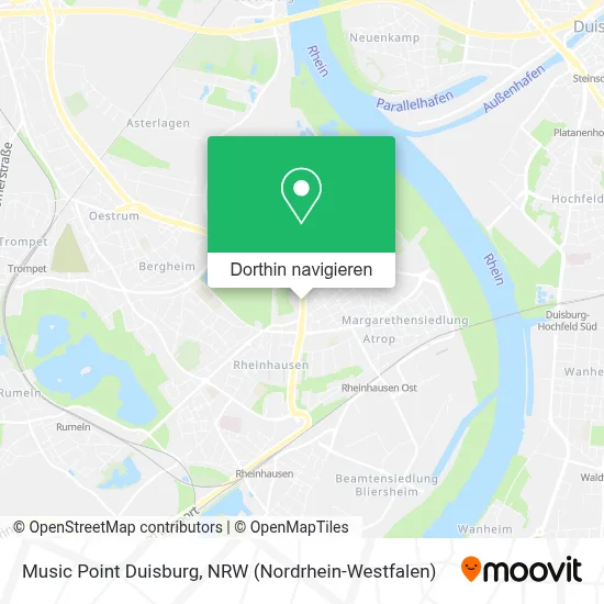 Music Point Duisburg Karte