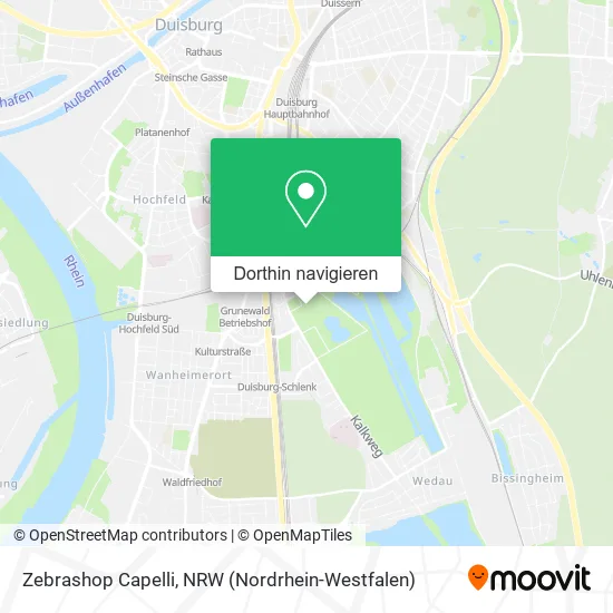 Zebrashop Capelli Karte