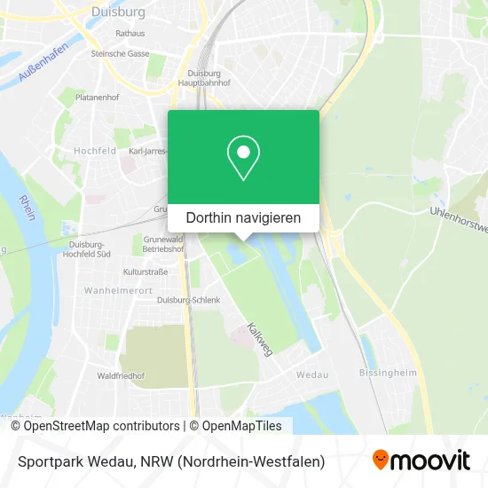 Sportpark Wedau Karte