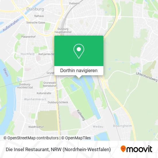 Die Insel Restaurant Karte