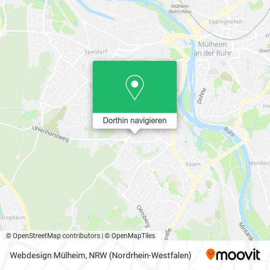 Webdesign Mülheim Karte