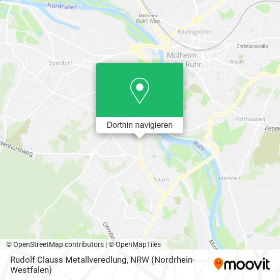 Rudolf Clauss Metallveredlung Karte