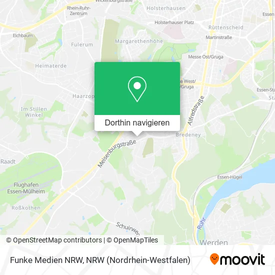 Funke Medien NRW Karte