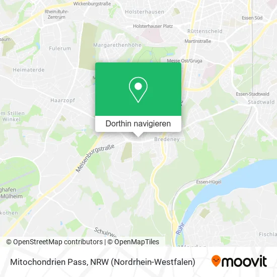 Mitochondrien Pass Karte