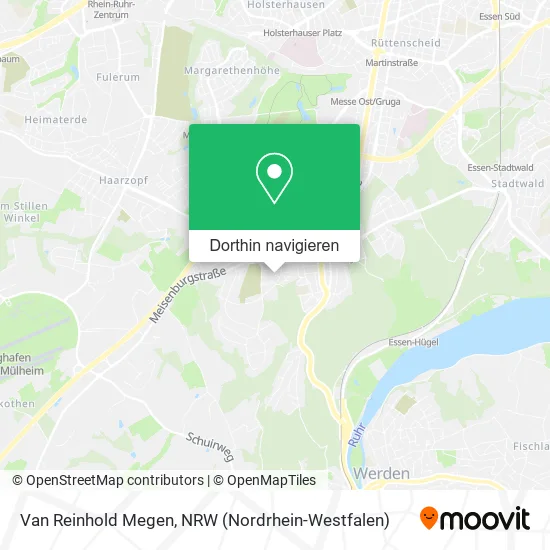 Van Reinhold Megen Karte