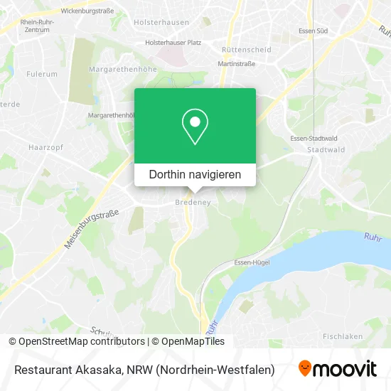 Restaurant Akasaka Karte