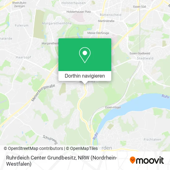 Ruhrdeich Center Grundbesitz Karte