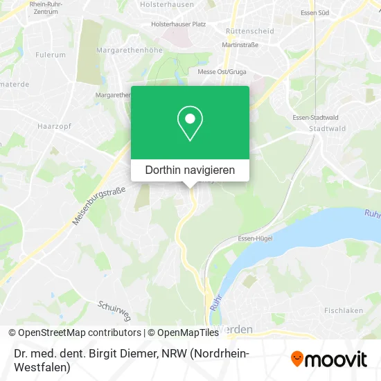 Dr. med. dent. Birgit Diemer Karte