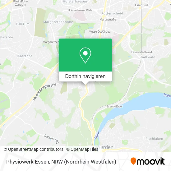 Physiowerk Essen Karte