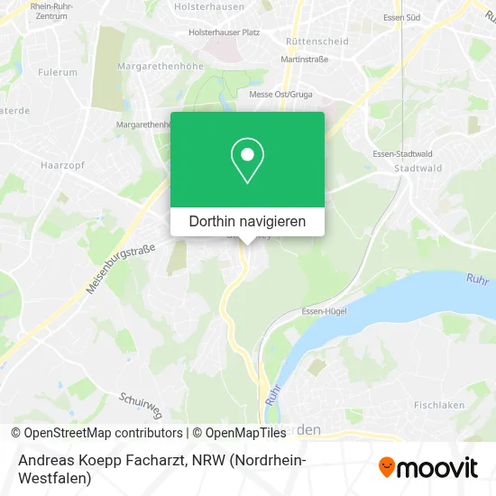 Andreas Koepp Facharzt Karte