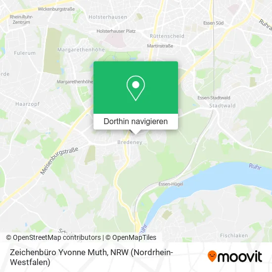 Zeichenbüro Yvonne Muth Karte