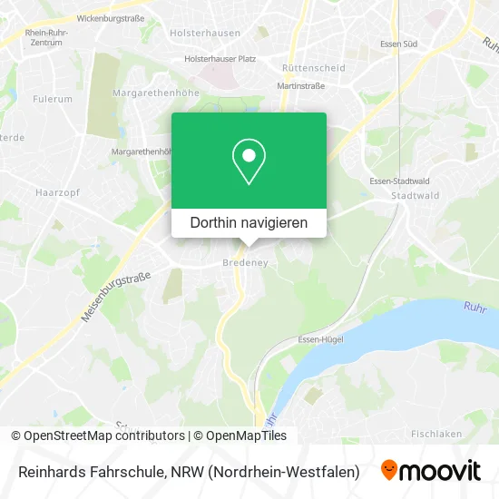 Reinhards Fahrschule Karte