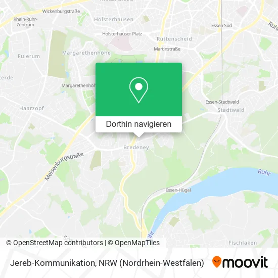 Jereb-Kommunikation Karte