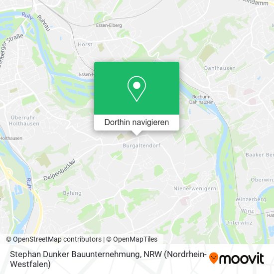 Stephan Dunker Bauunternehmung Karte
