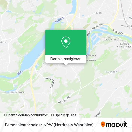 Personalentscheider Karte