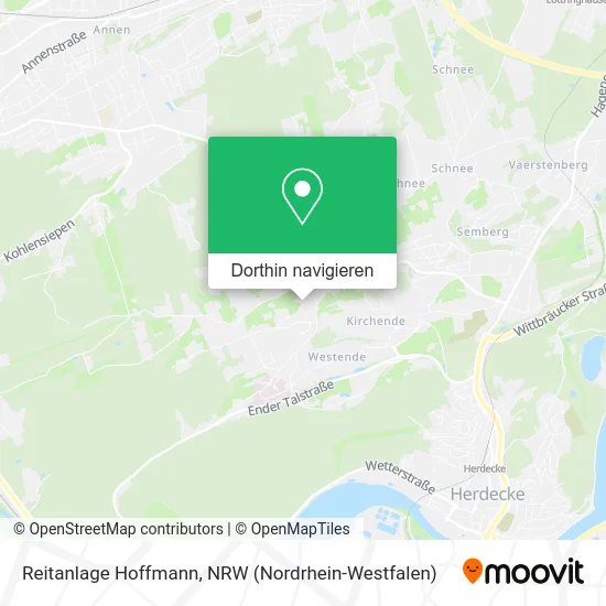 Reitanlage Hoffmann Karte