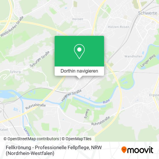 Fellkrönung - Professionelle Fellpflege Karte