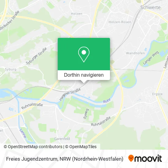 Freies Jugendzentrum Karte