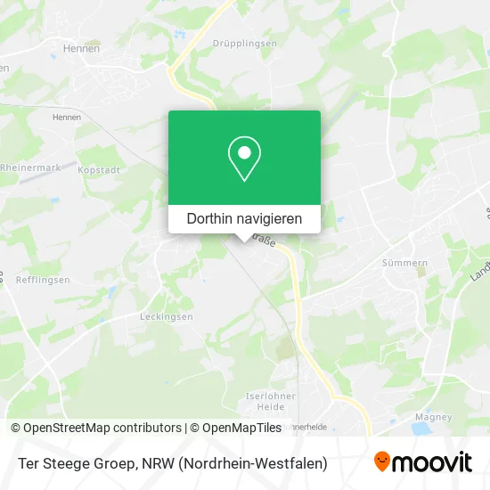 Ter Steege Groep Karte