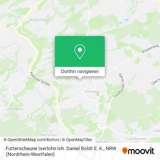 Futterscheune Iserlohn Inh. Daniel Boldt E. K. Karte