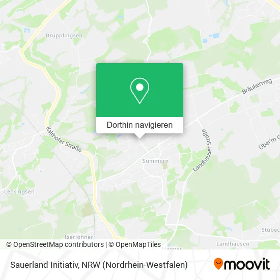 Sauerland Initiativ Karte