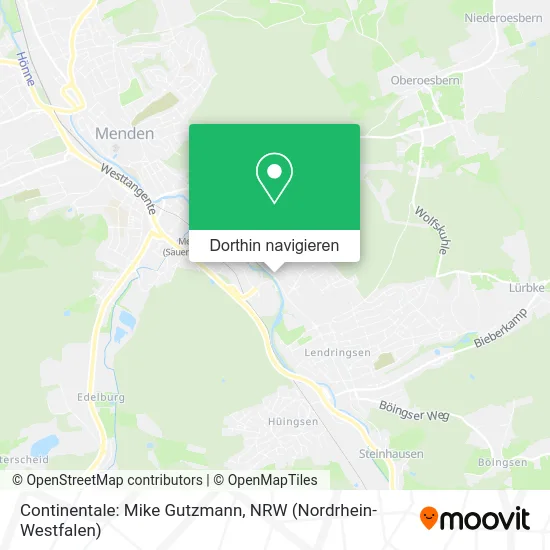 Continentale: Mike Gutzmann Karte