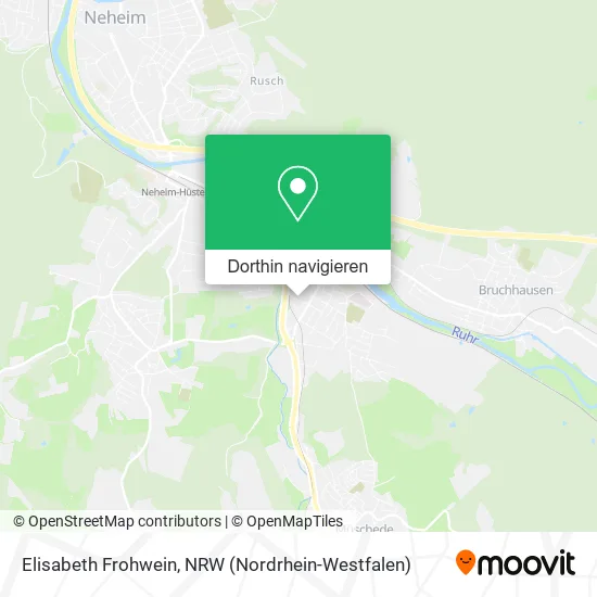 Elisabeth Frohwein Karte