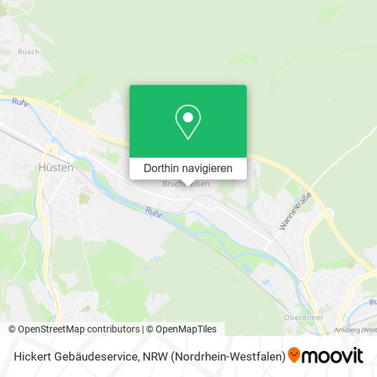 Hickert Gebäudeservice Karte