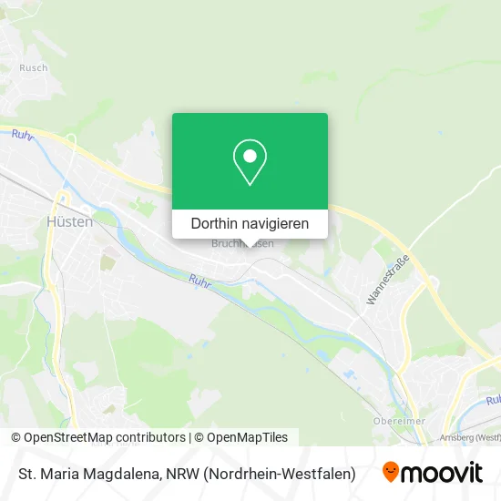 St. Maria Magdalena Karte