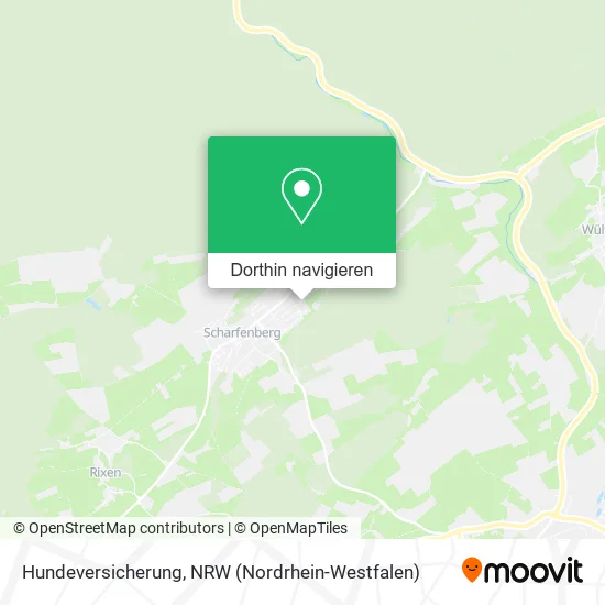 Hundeversicherung Karte