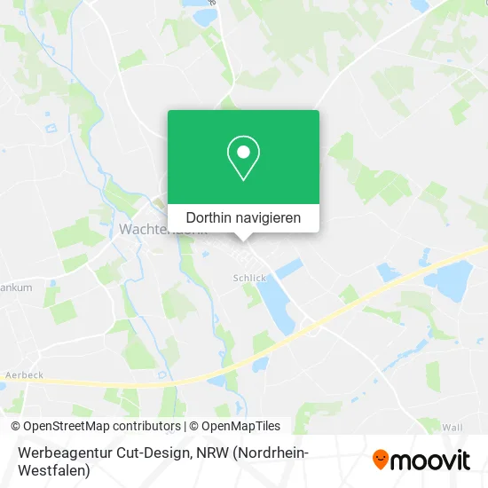 Werbeagentur Cut-Design Karte