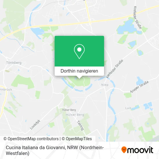 Cucina Italiana da Giovanni Karte