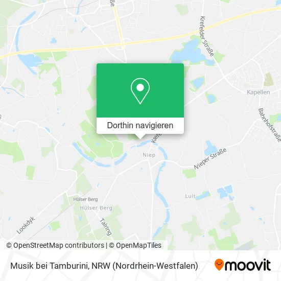 Musik bei Tamburini Karte