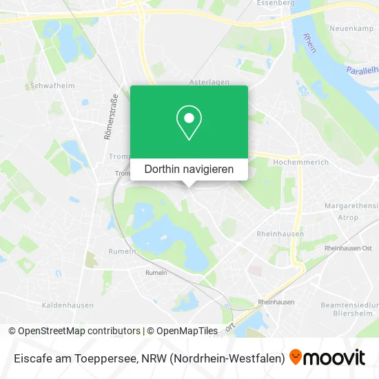 Eiscafe am Toeppersee Karte