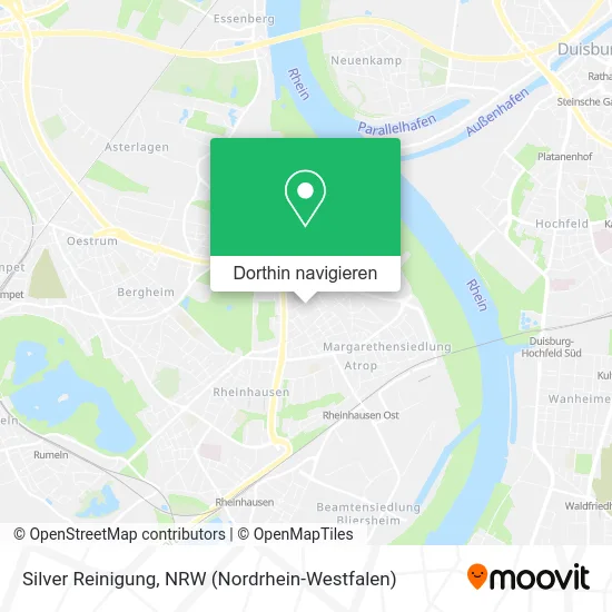 Silver Reinigung Karte