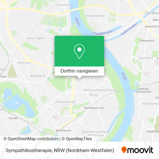 Sympathikustherapie Karte