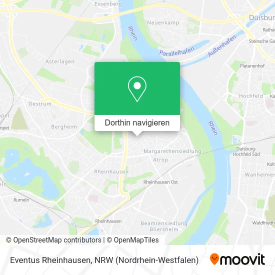 Eventus Rheinhausen Karte