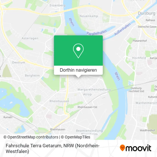 Fahrschule Terra Getarum Karte